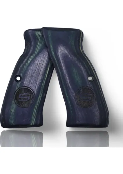 Zib Grips Silah Kabzası - Sarsılmaz Kılınç 2000 Light, AR24, P8S, P8L ile Uyumlu - Sadece Vernik Uygulanmış - Lamine Malzemesinden