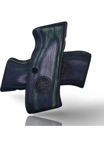 Zib Grips Silah Kabzası - Sarsılmaz Kılınç 2000 Light, AR24, P8S, P8L ile Uyumlu - Sadece Vernik Uygulanmış - Lamine Malzemesinden