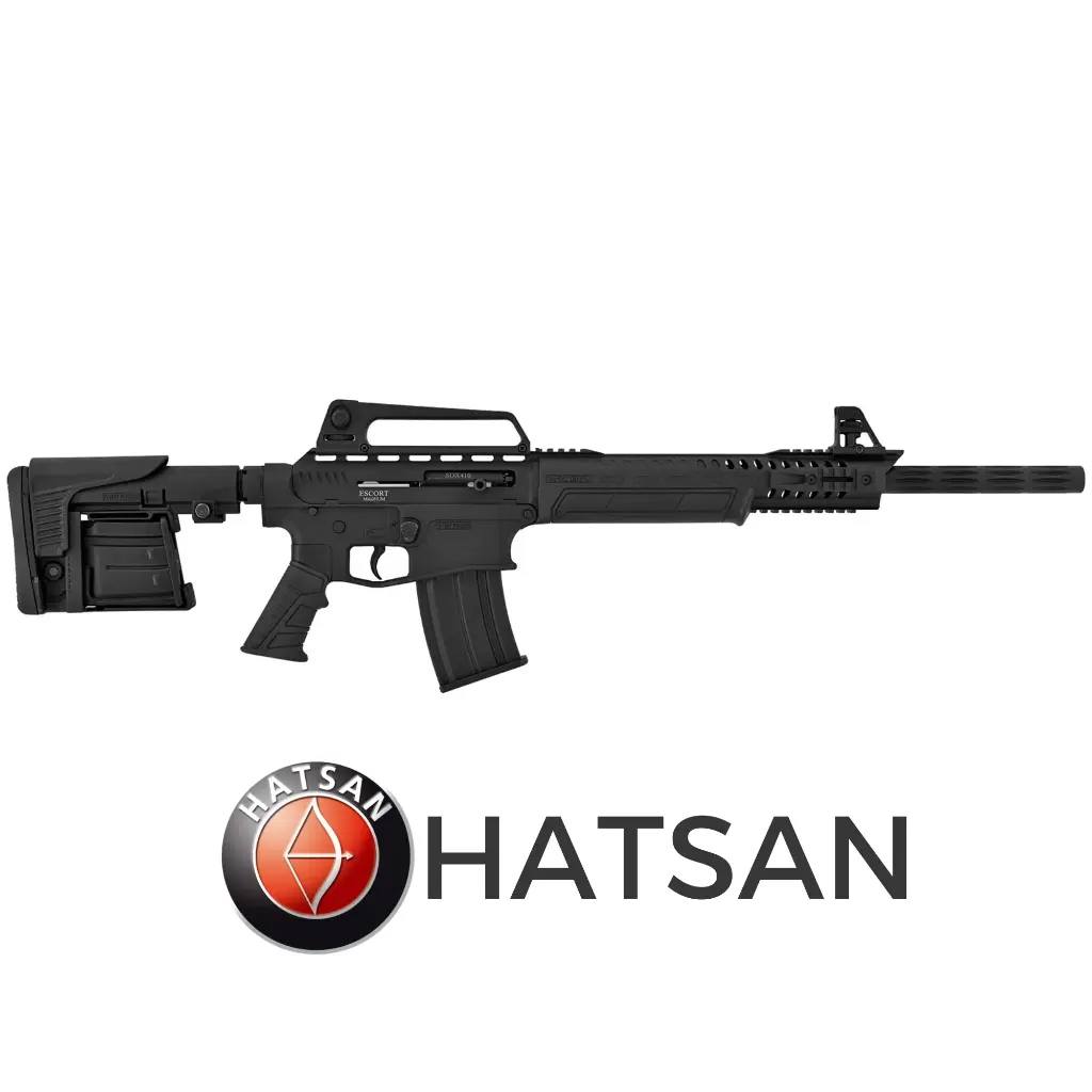 Hatsan Escort SDX410 Siyah Tactical Şarjörlü Av Tüfeği 
