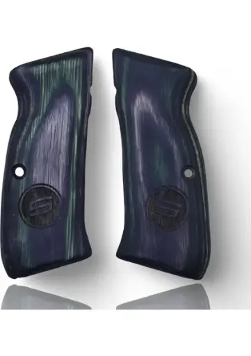 Zib Grips Silah Kabzası - Sarsılmaz Kılınç 2000 Light, AR24, P8S, P8L ile Uyumlu - Sadece Vernik Uygulanmış - Lamine Malzemesinden