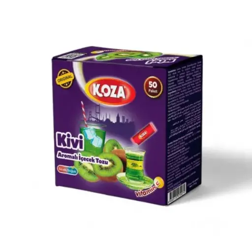 Kivi Aromalı İçecek Tozu 50 Paket – Koza